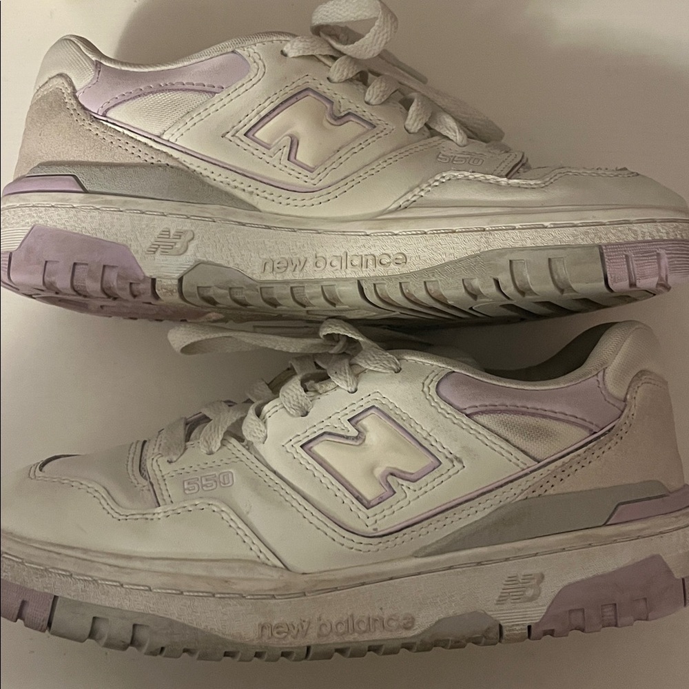 Purple New balance 550